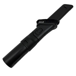 Shark 2-in-1 Crevice Tool With Sliding Dusting Brush Vacuum Attachment Black